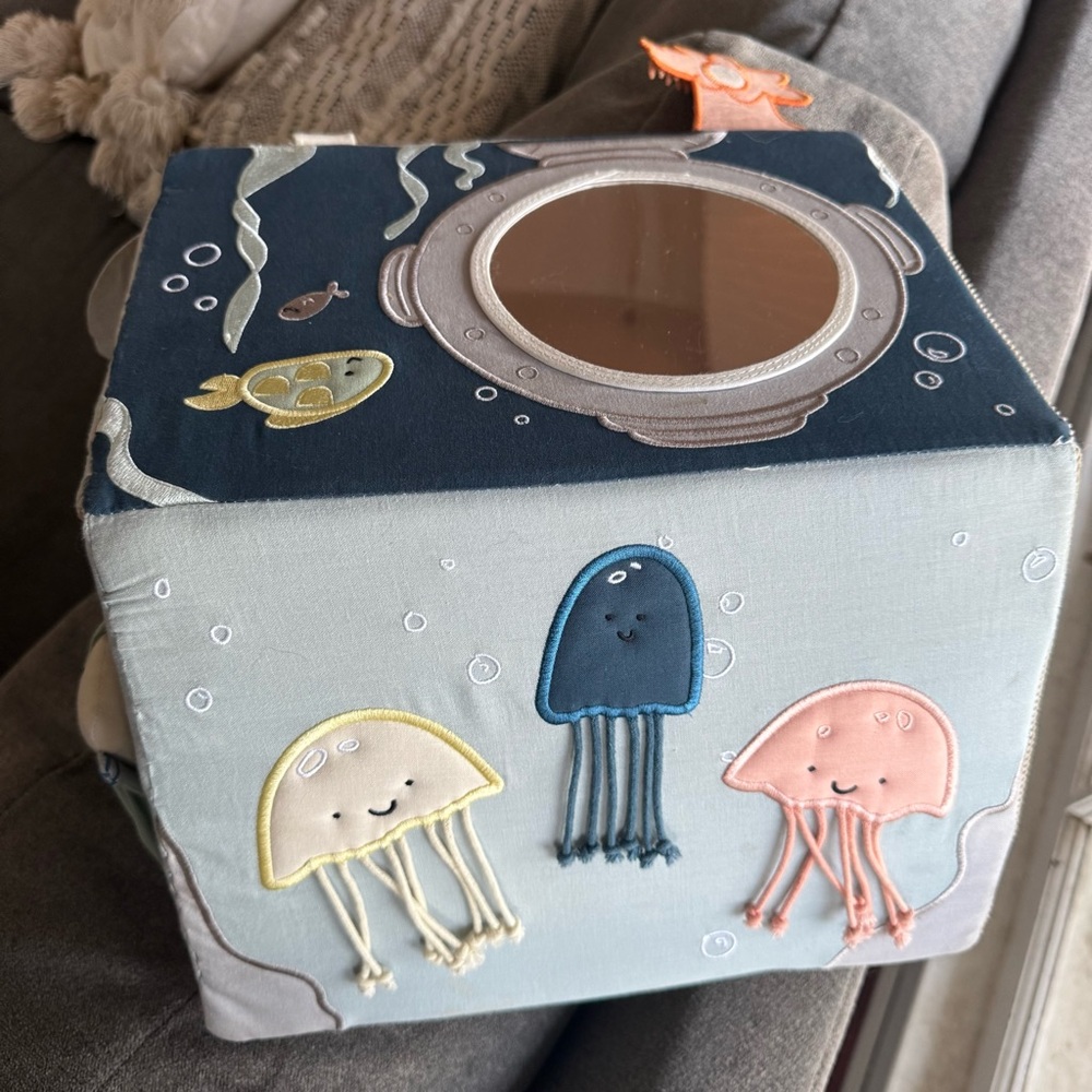 KiwiCo ocean explorer baby activity wedge